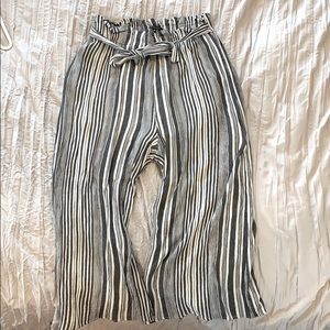 Boutique Paperbag Flowy Pants